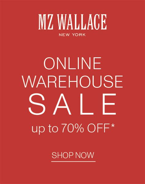 mz wallace online warehouse sale.